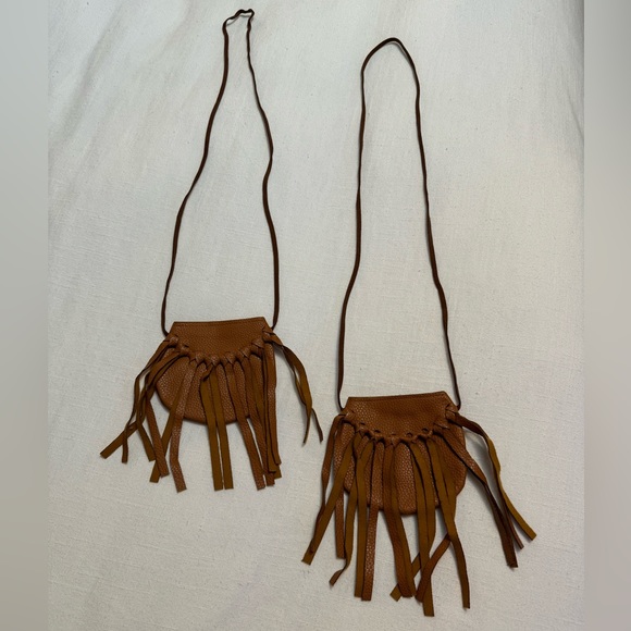 Bailey’s Blossoms | Little Girl Over the Shoulder Boho Fringe Vegan Purse - Picture 2 of 5